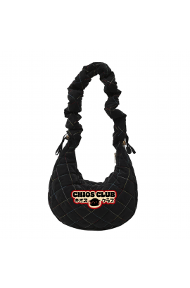 CHIOS CLUB - Chios Signature Rainbow Bubble Tote BLACK [tote25BK]